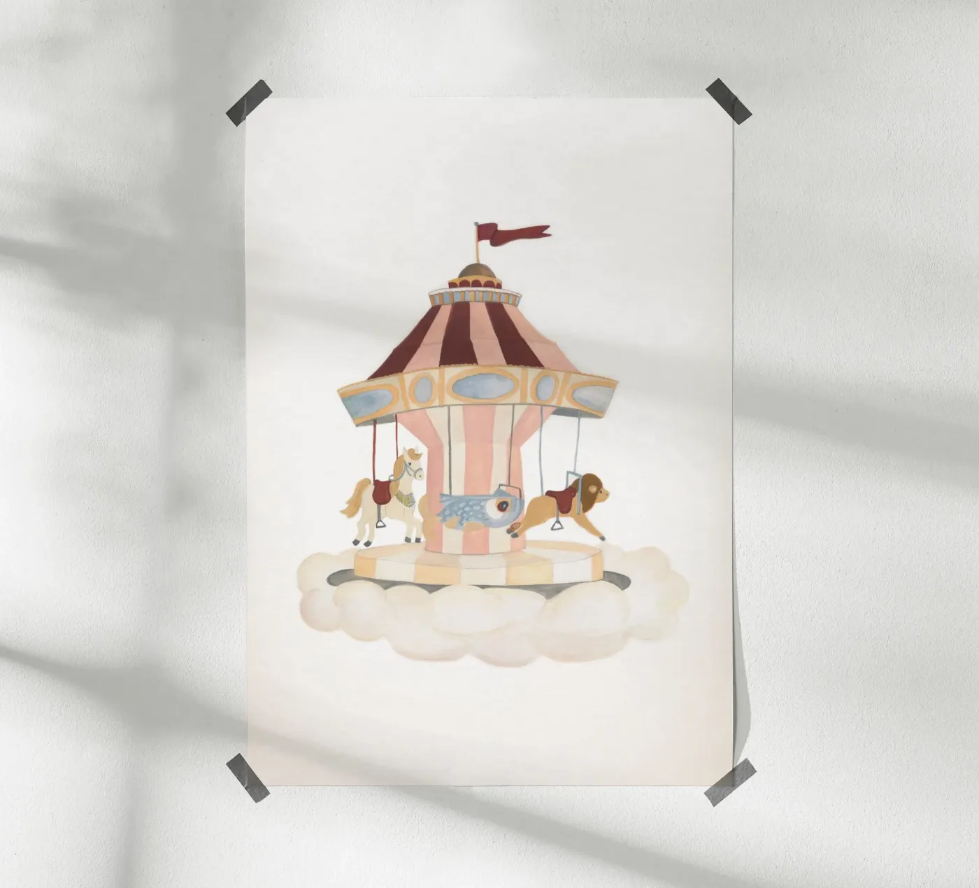 Carousel poster by tiny goods studio