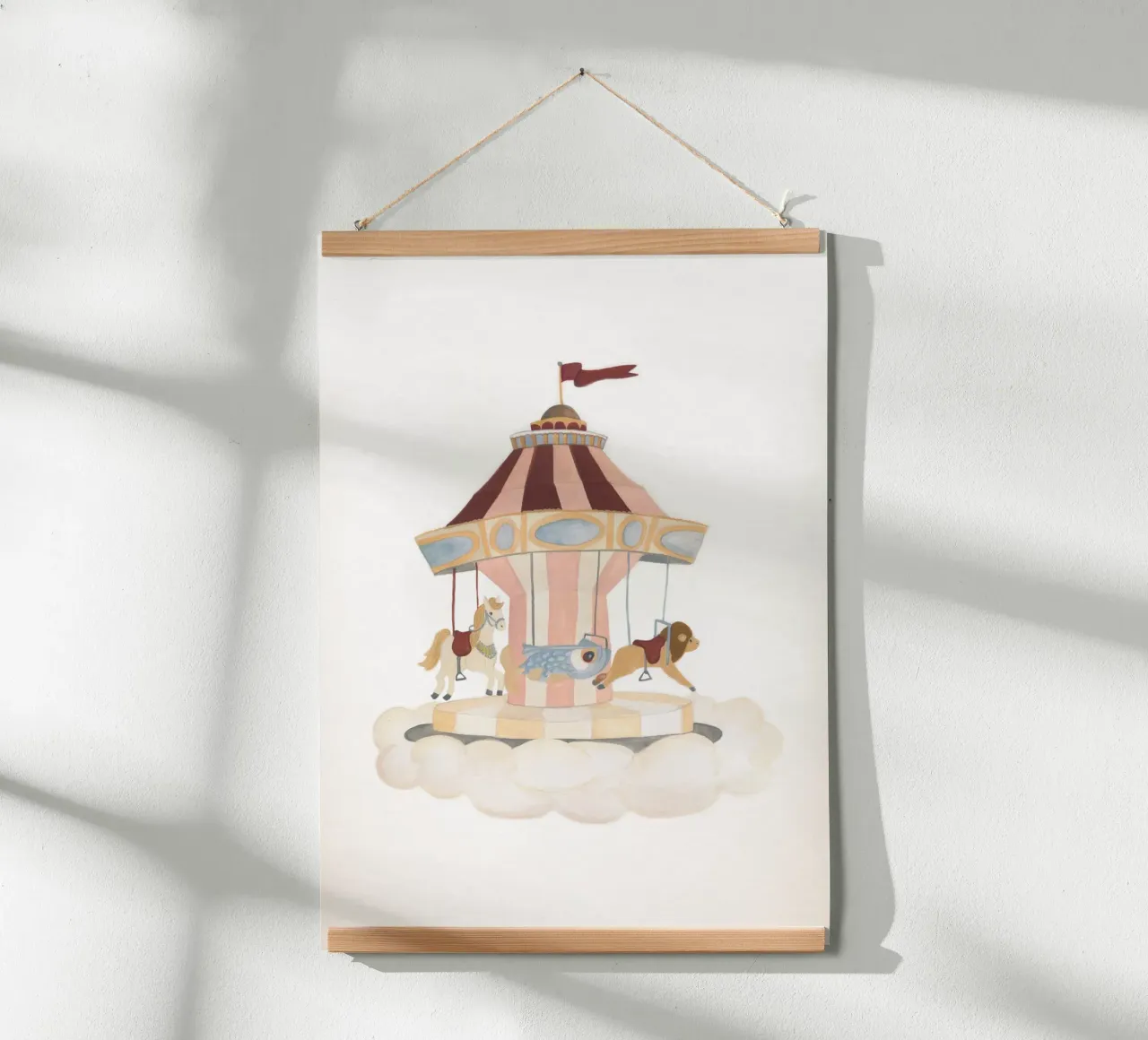 Carousel poster by tiny goods studio