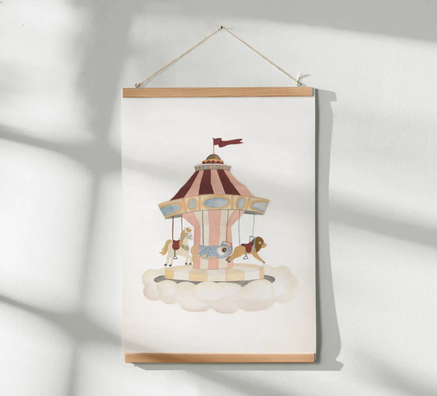 Carousel poster by tiny goods studio
