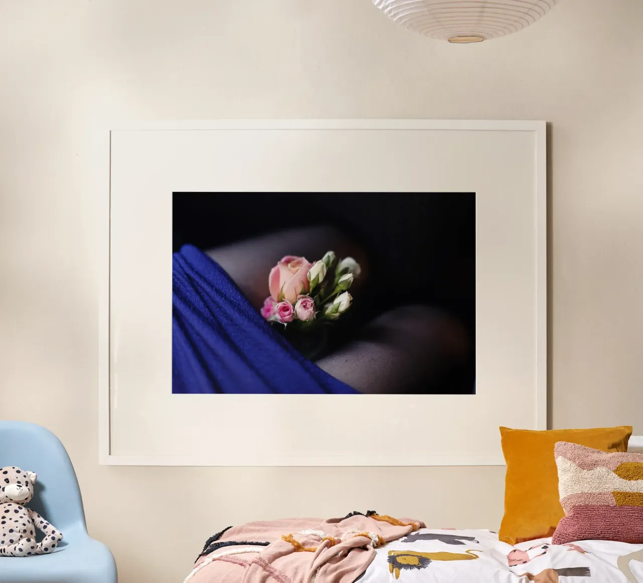 Fiori e gambe in Ucraina poster da Simon Koy