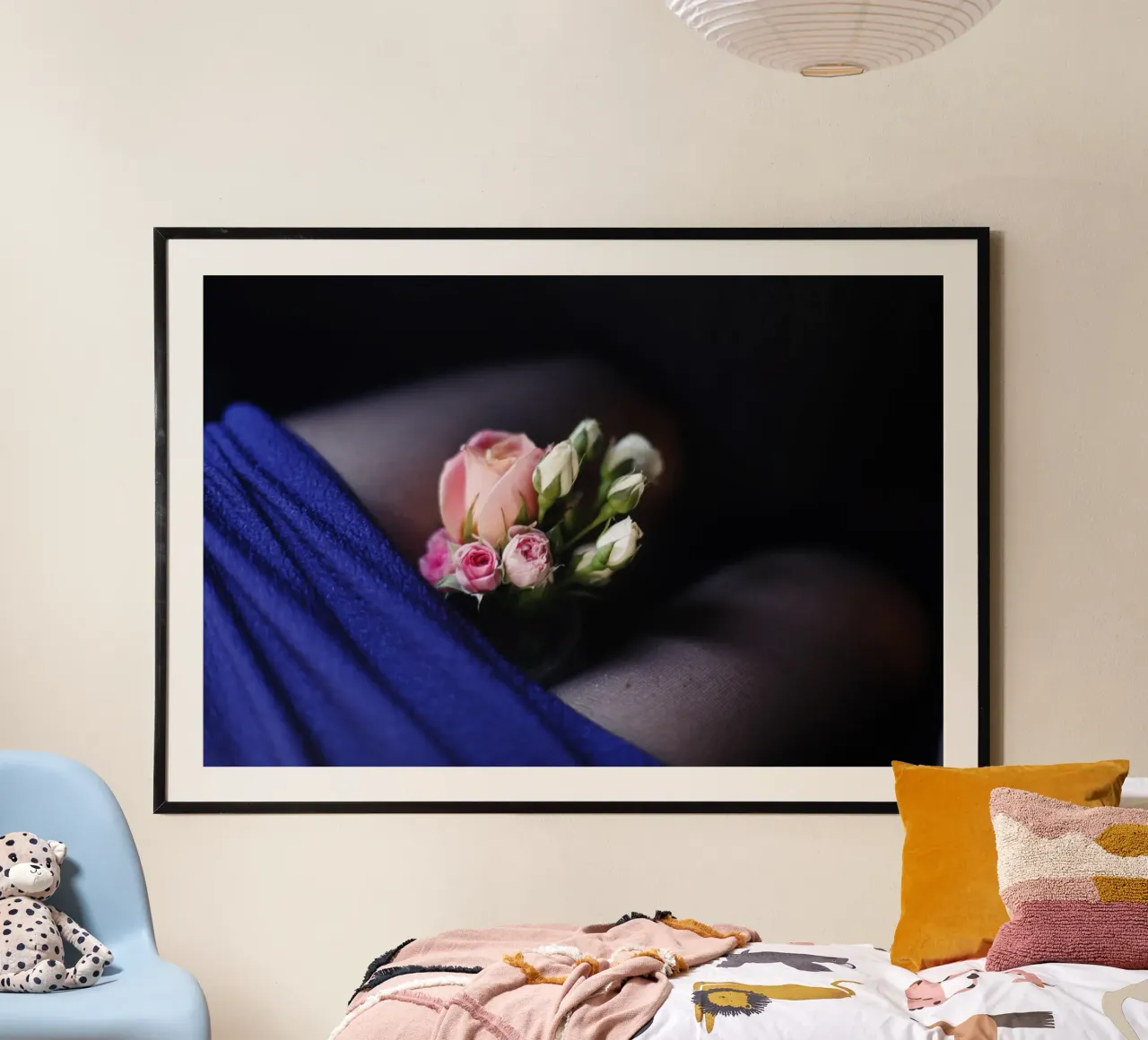 Fiori e gambe in Ucraina poster da Simon Koy