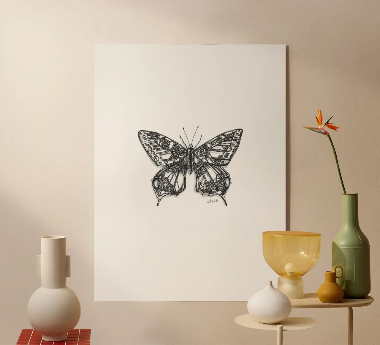 Butterfly plexiglass da picazzy