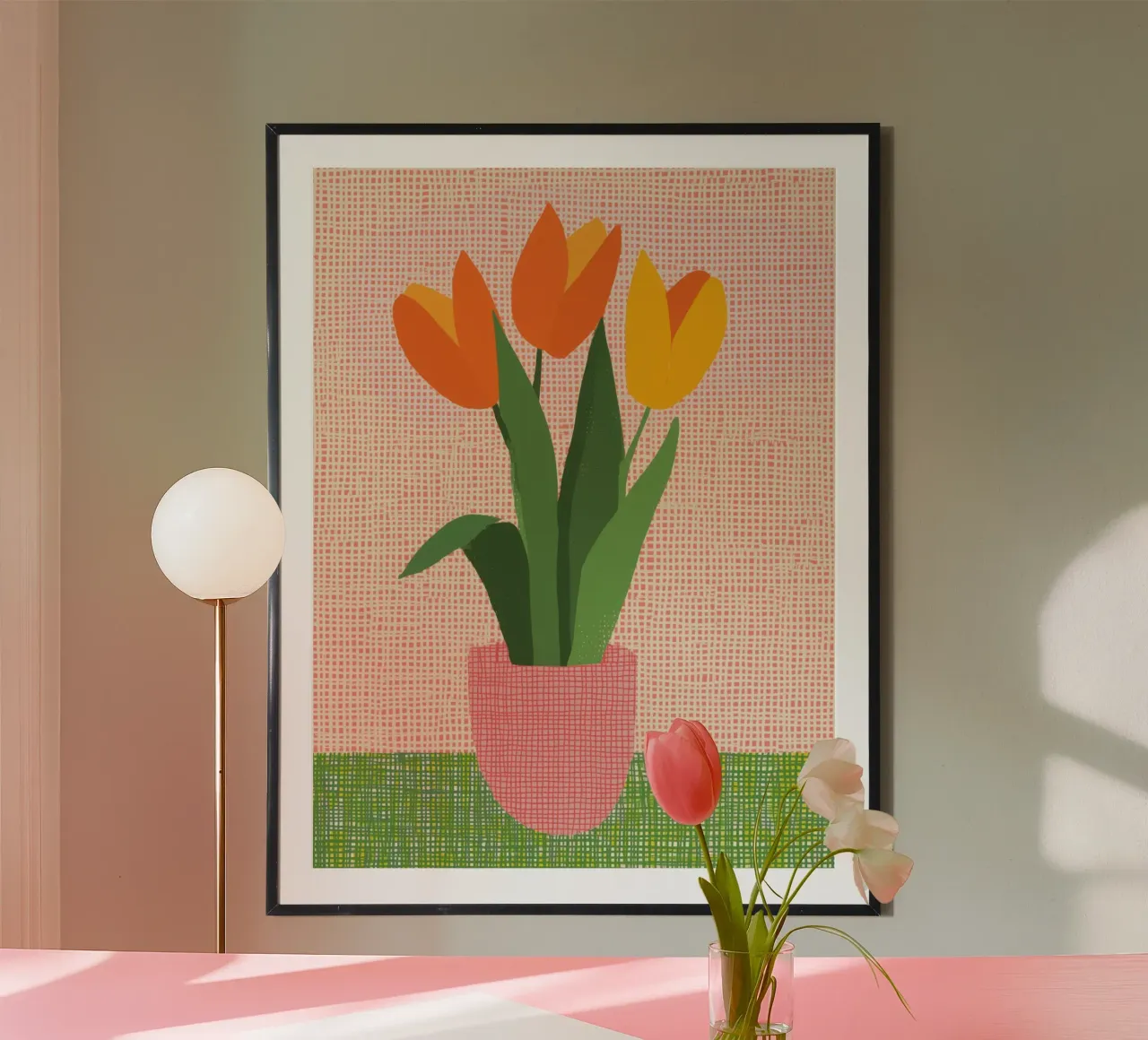 Nostalgic tulip art | Year-round spring greetings hahnemühle by Autofocus