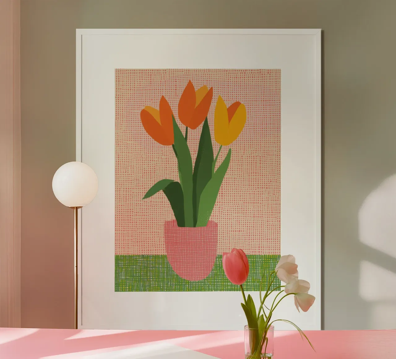 Nostalgic tulip art | Year-round spring greetings hahnemühle by Autofocus
