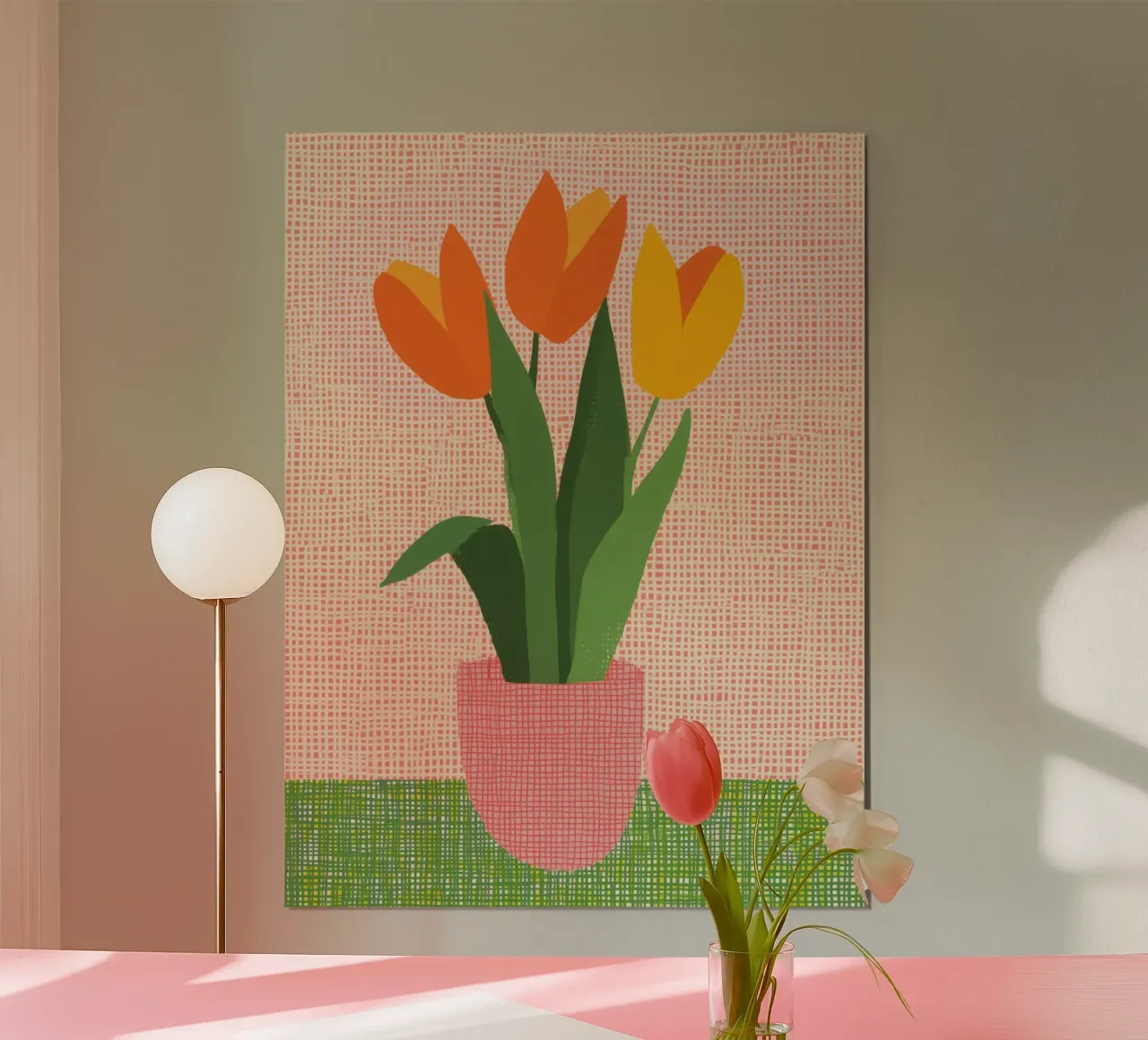 Nostalgic tulip art | Year-round spring greetings hahnemühle by Autofocus