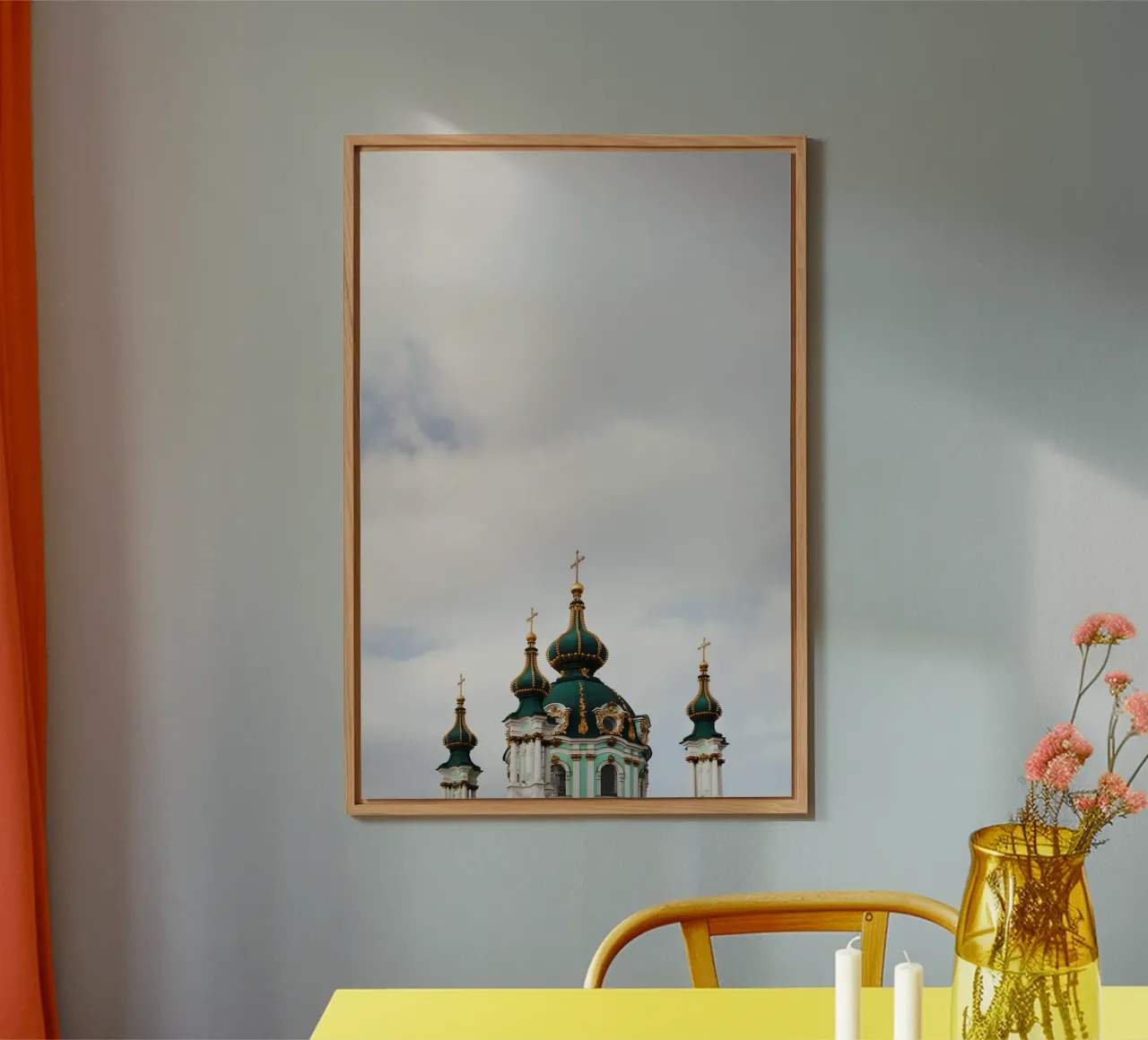Monastero, Ucraina alluminio dibond da Simon Koy