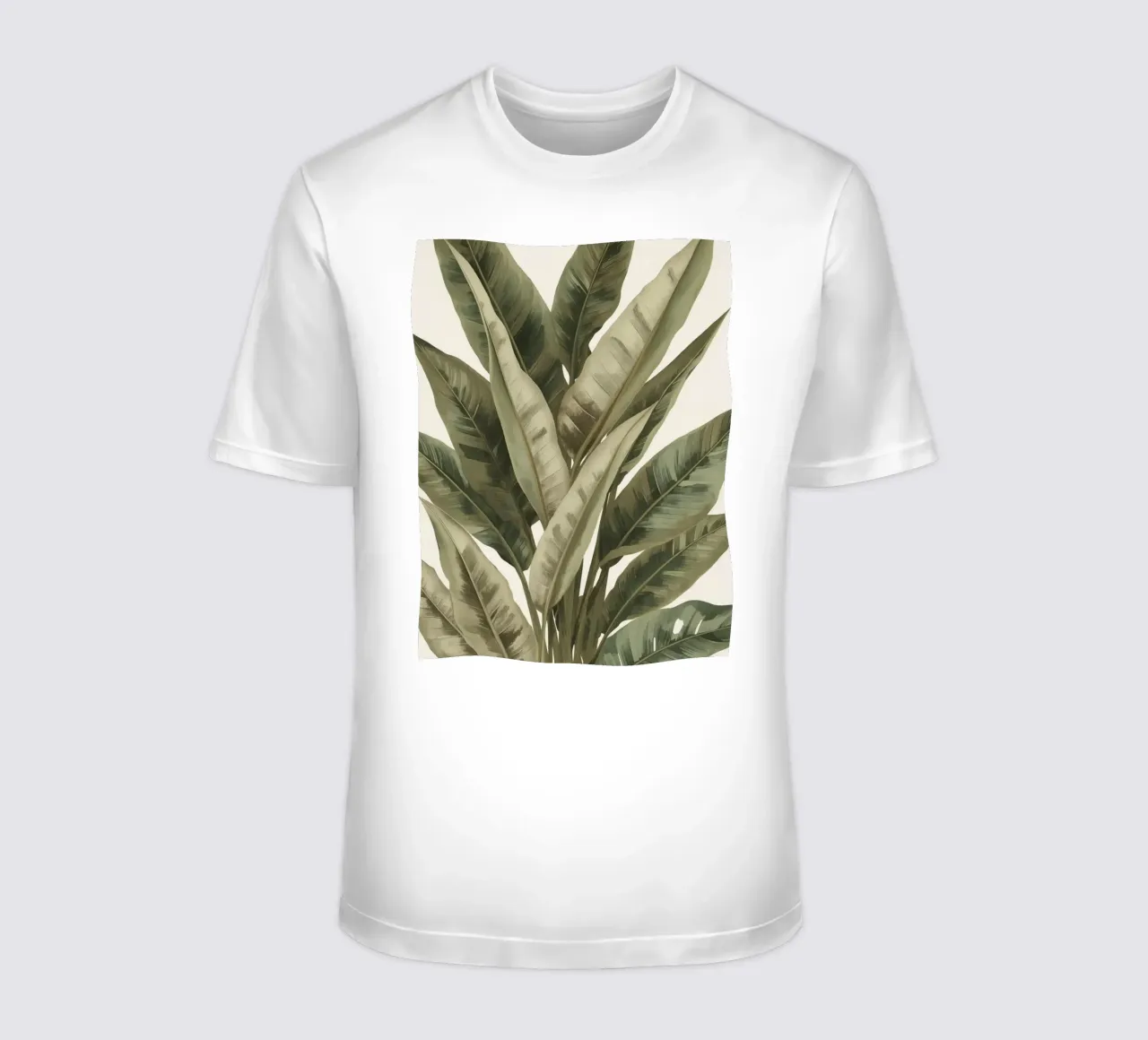 Modello di foglie di piante, pace verde t-shirt da DesignDoodle