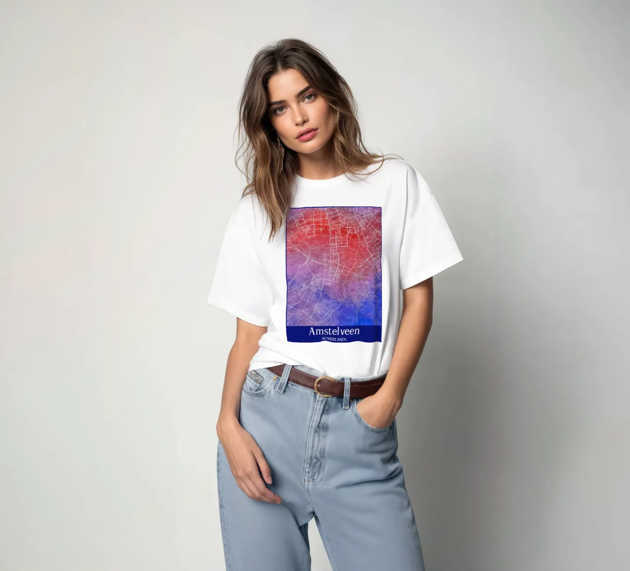Amstelveen NETHERLANDS t-shirt da WorldPrint