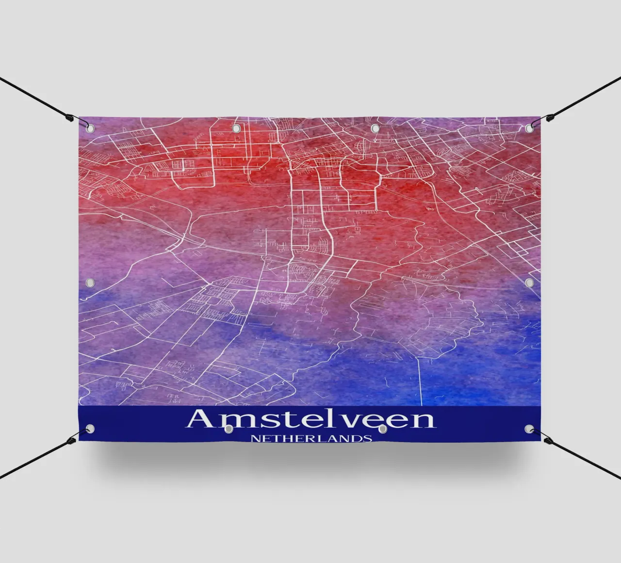 Amstelveen NETHERLANDS telo in pvc da WorldPrint