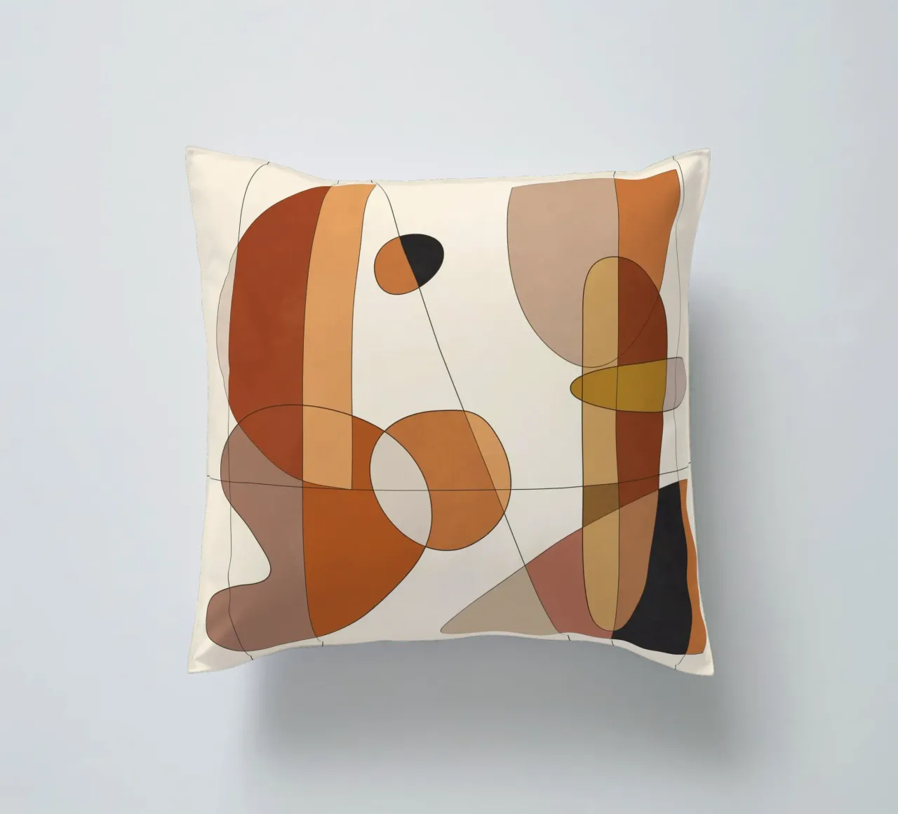 Modern Abstract Art 1 cuscino da cityart