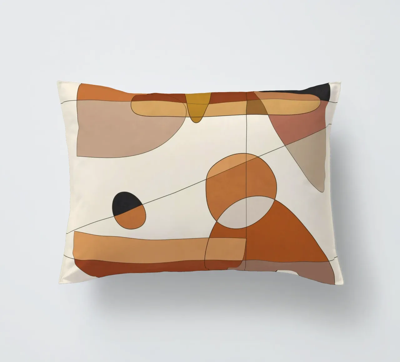 Modern Abstract Art 1 cuscino da cityart