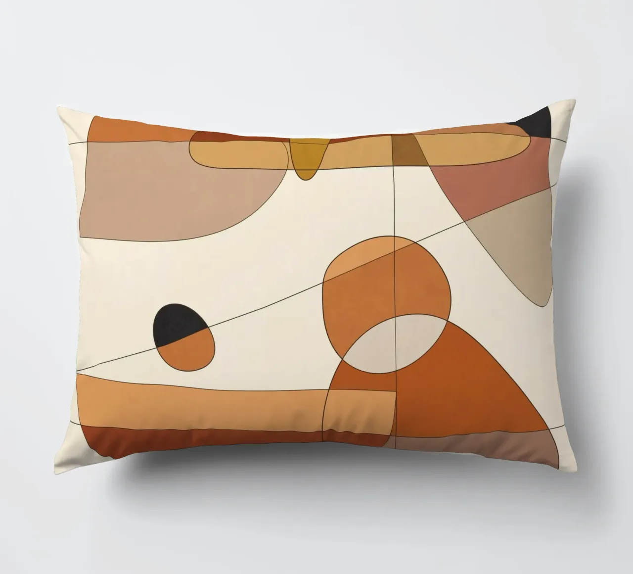 Modern Abstract Art 1 cuscino da cityart