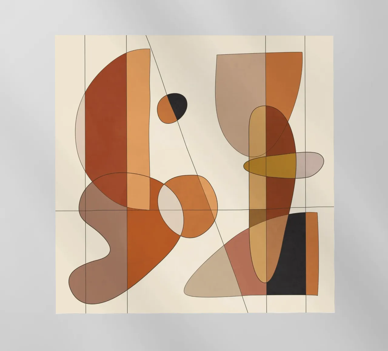 Modern Abstract Art 1 pellicola backlit da cityart