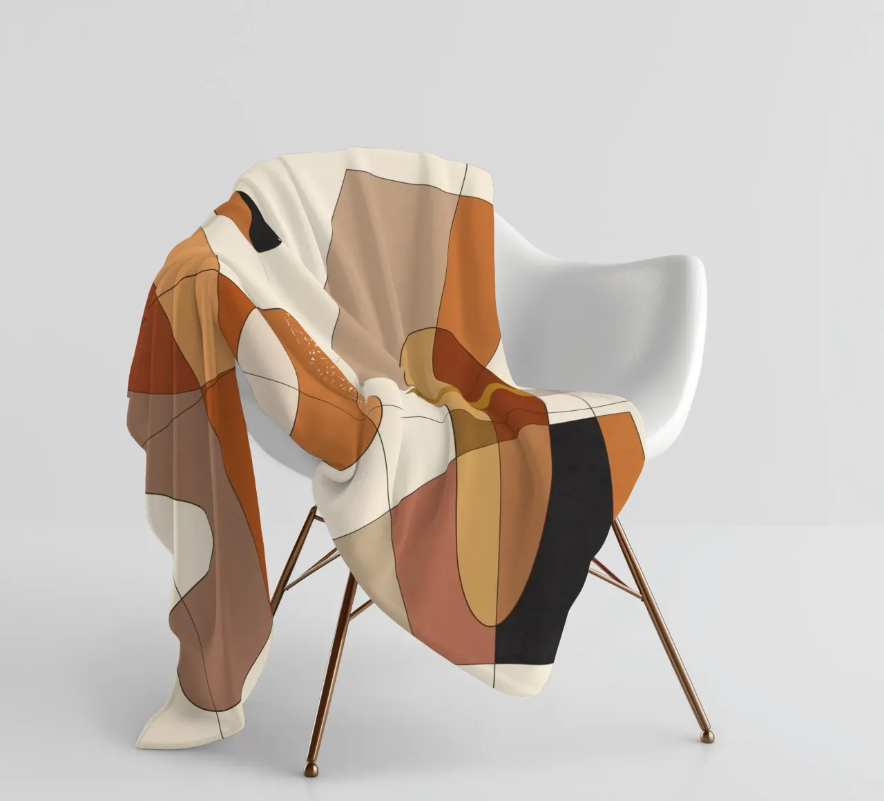 Modern Abstract Art 1 coperta in pile da cityart