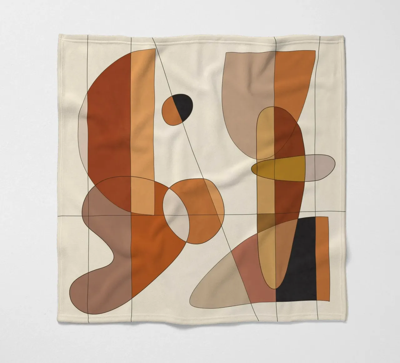 Modern Abstract Art 1 coperta in pile da cityart