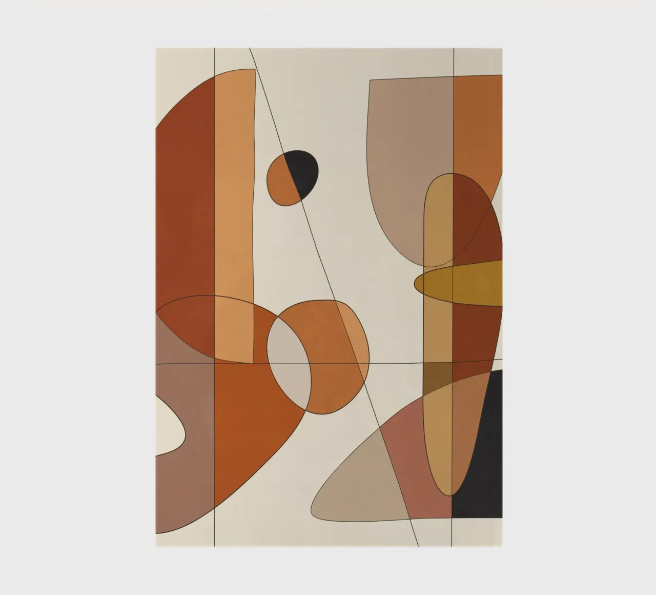 Modern Abstract Art 1 notebook by cityart