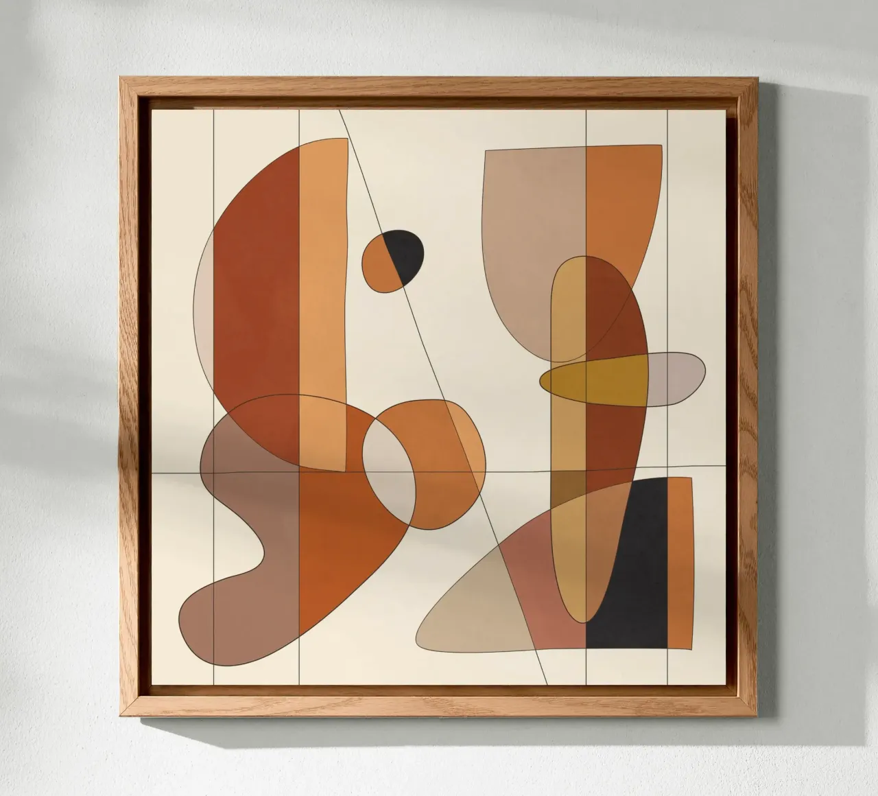Modern Abstract Art 1 alluminio dibond da cityart