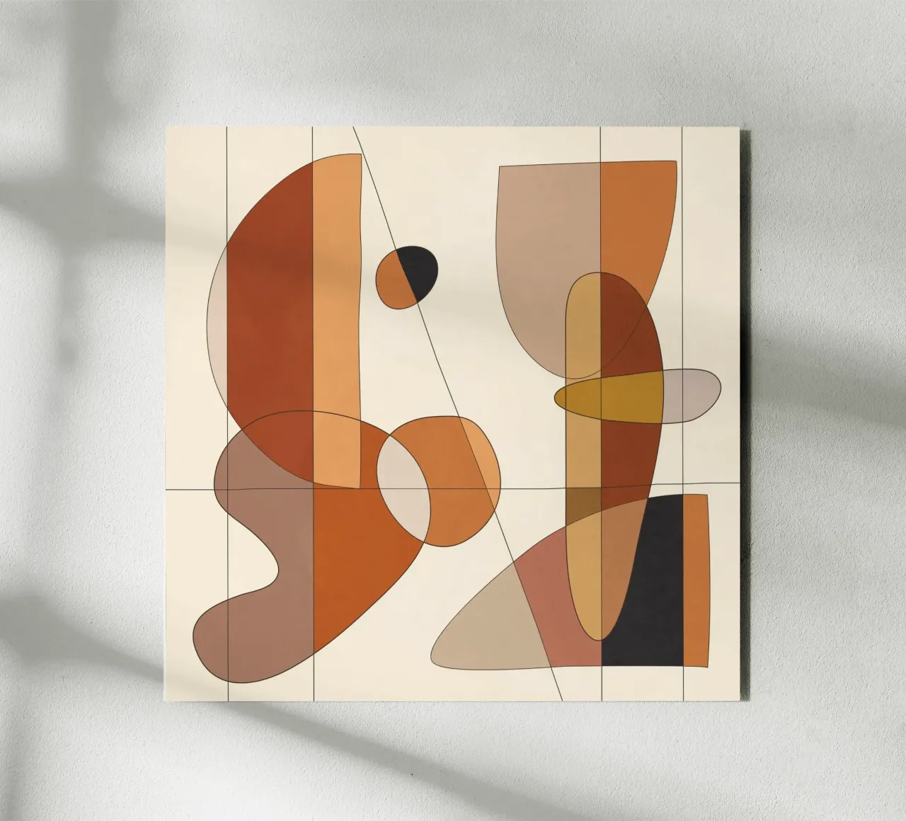 Modern Abstract Art 1 alluminio dibond da cityart