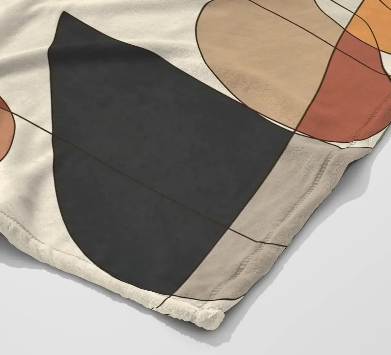 Modern Abstract Art 5 coperta in pile da cityart