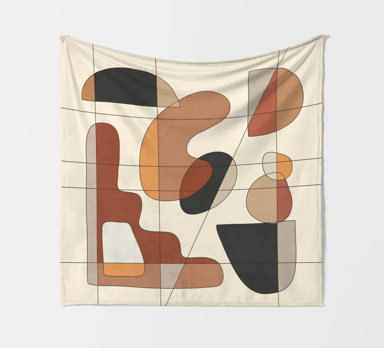 Modern Abstract Art 5 coperta in pile da cityart