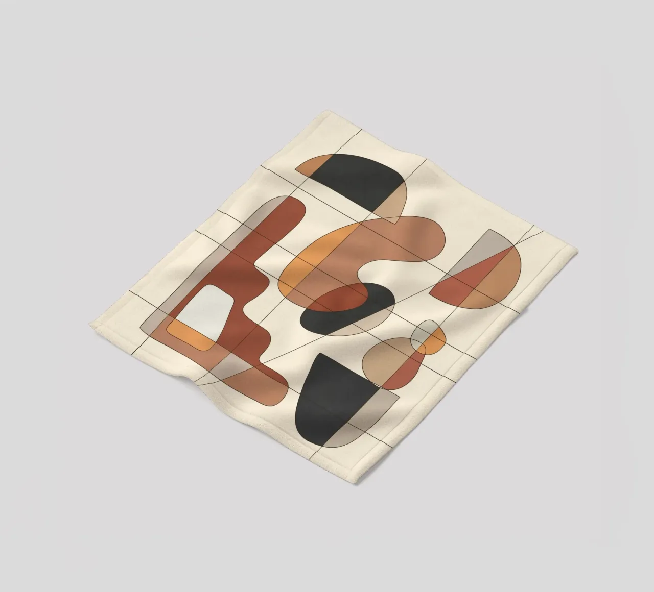 Modern Abstract Art 5 coperta in pile da cityart