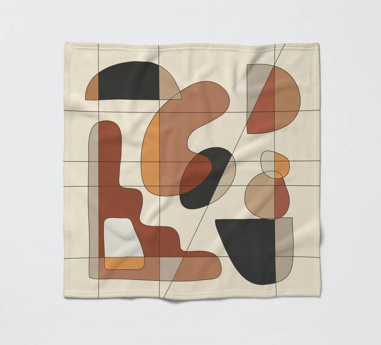 Modern Abstract Art 5 coperta in pile da cityart