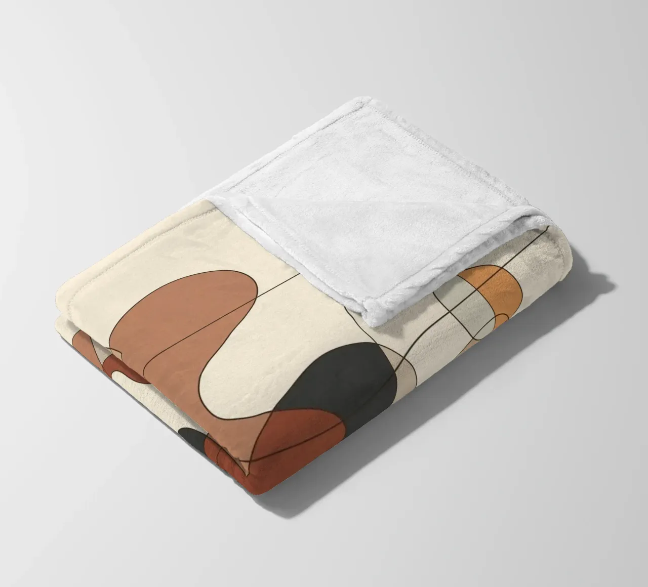 Modern Abstract Art 5 coperta in pile da cityart