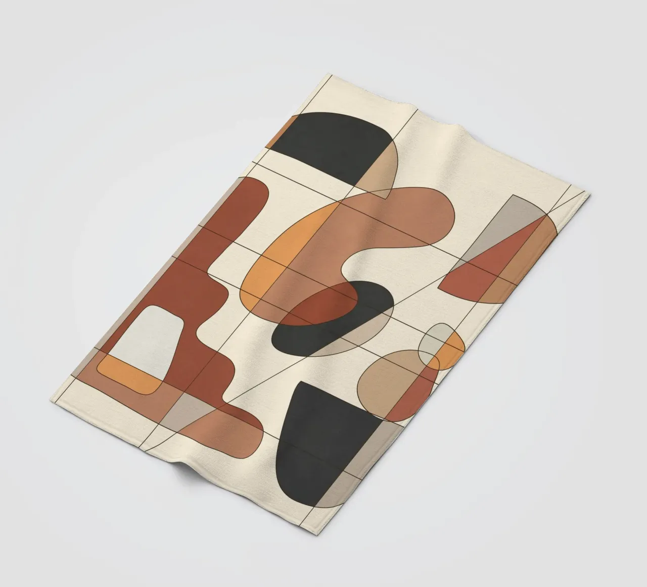 Modern Abstract Art 5 coperta in pile da cityart