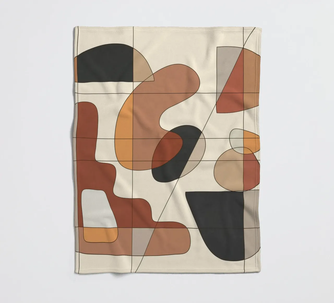 Modern Abstract Art 5 coperta in pile da cityart