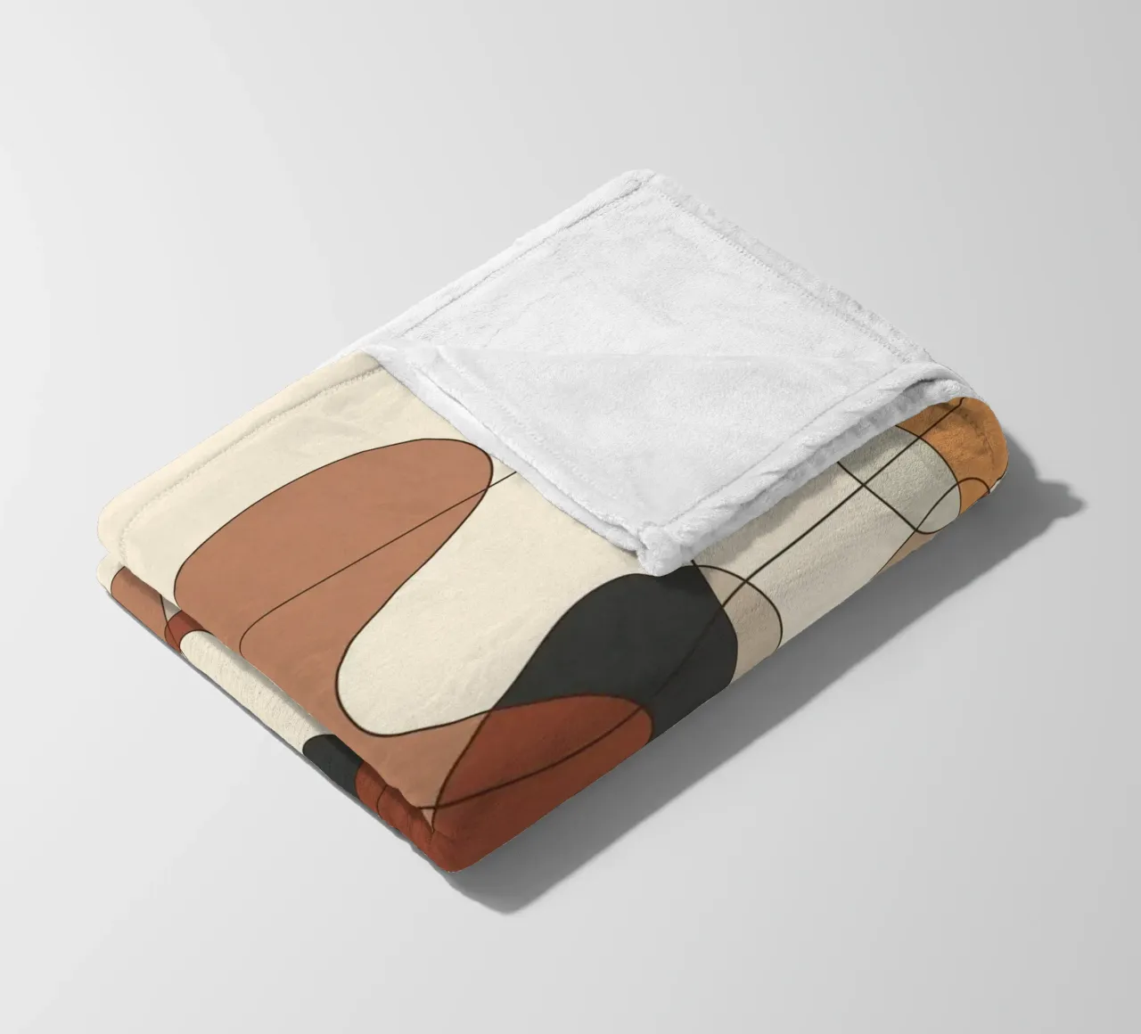 Modern Abstract Art 5 coperta in pile da cityart
