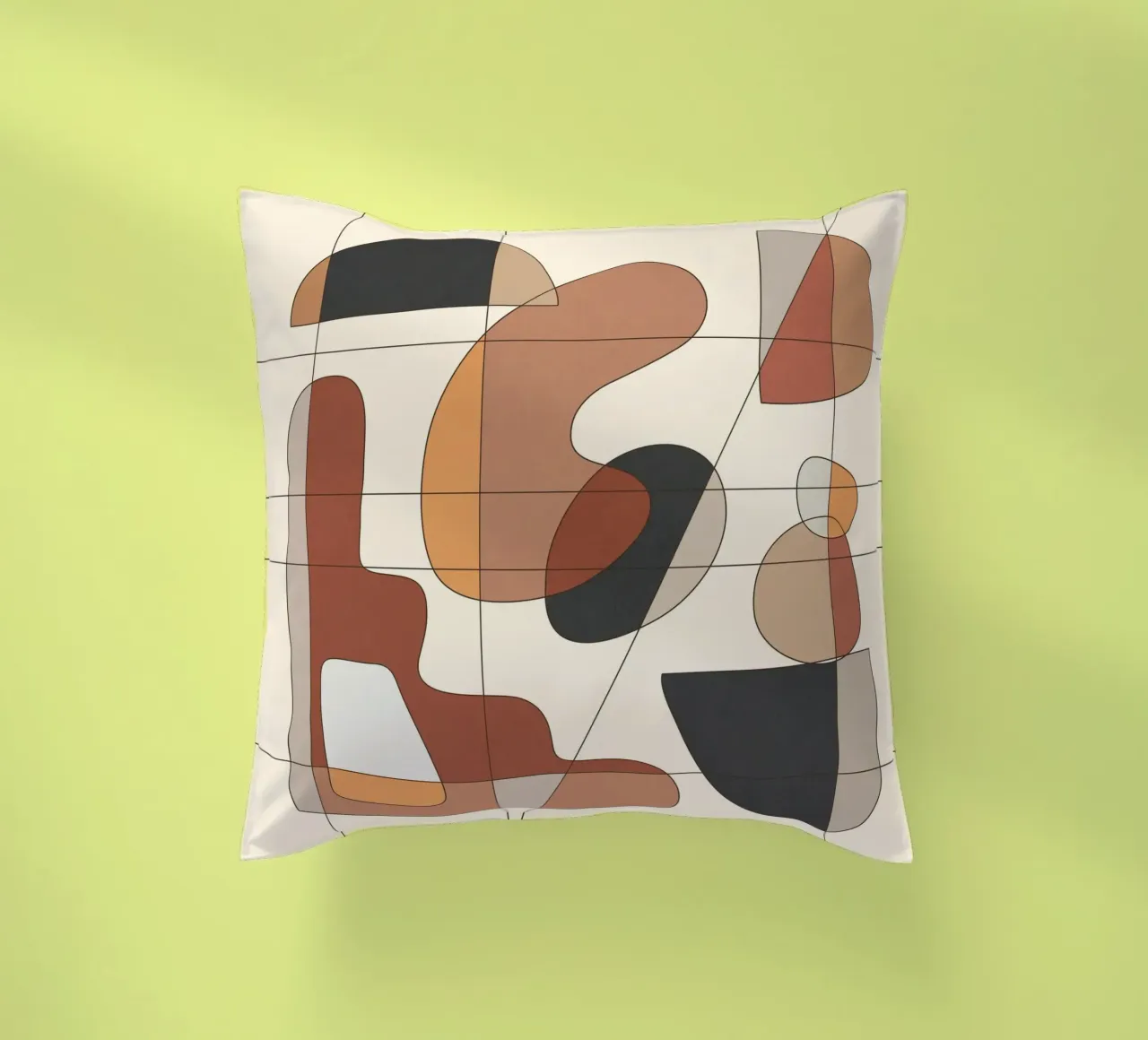 Modern Abstract Art 5 cuscino da cityart