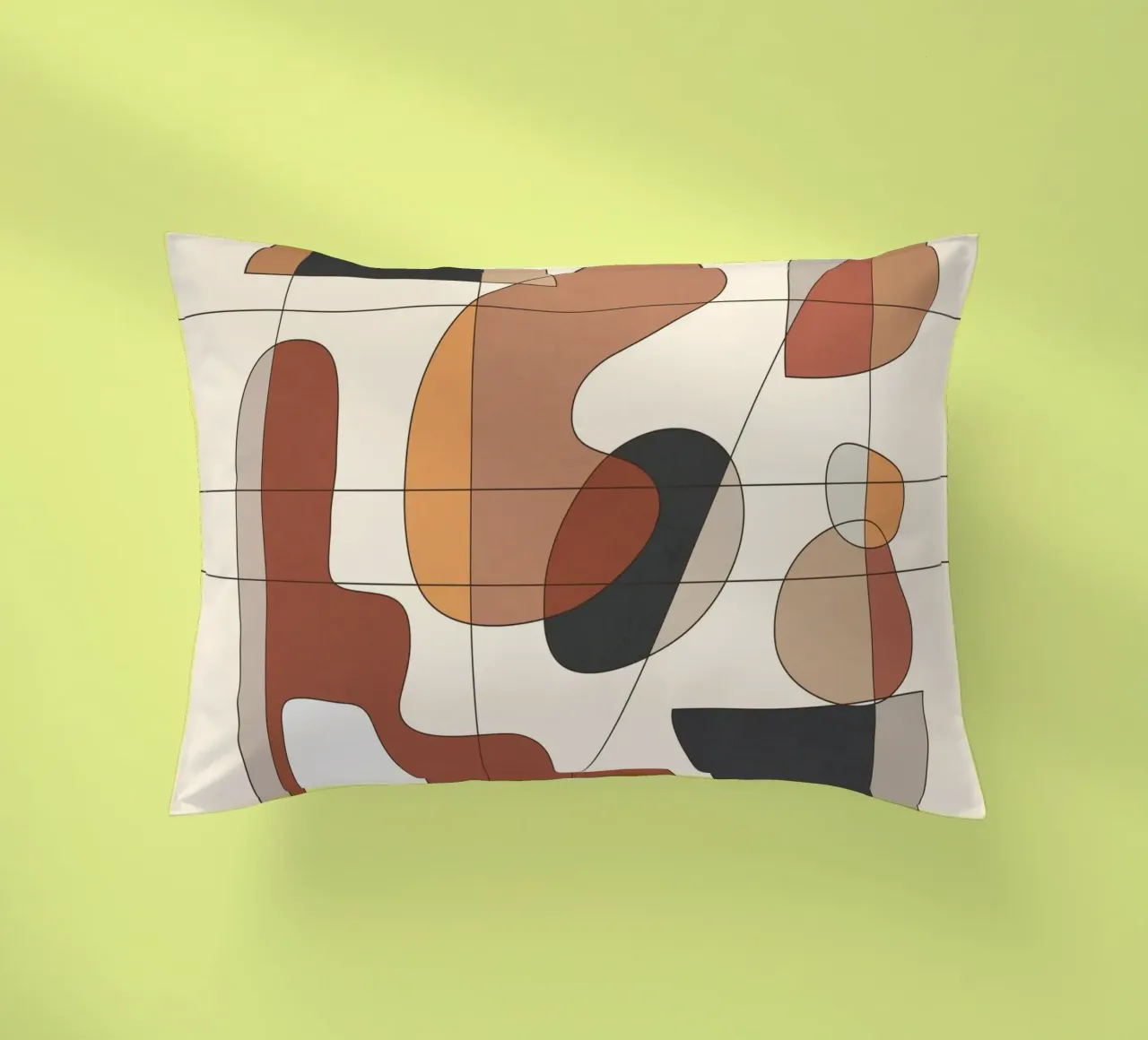 Modern Abstract Art 5 cuscino da cityart