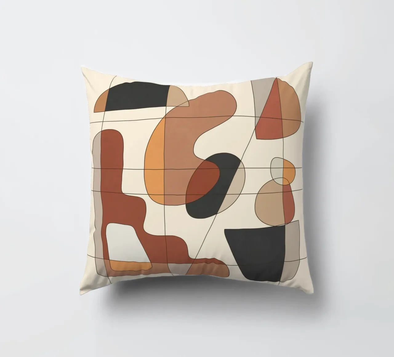Modern Abstract Art 5 cuscino da cityart