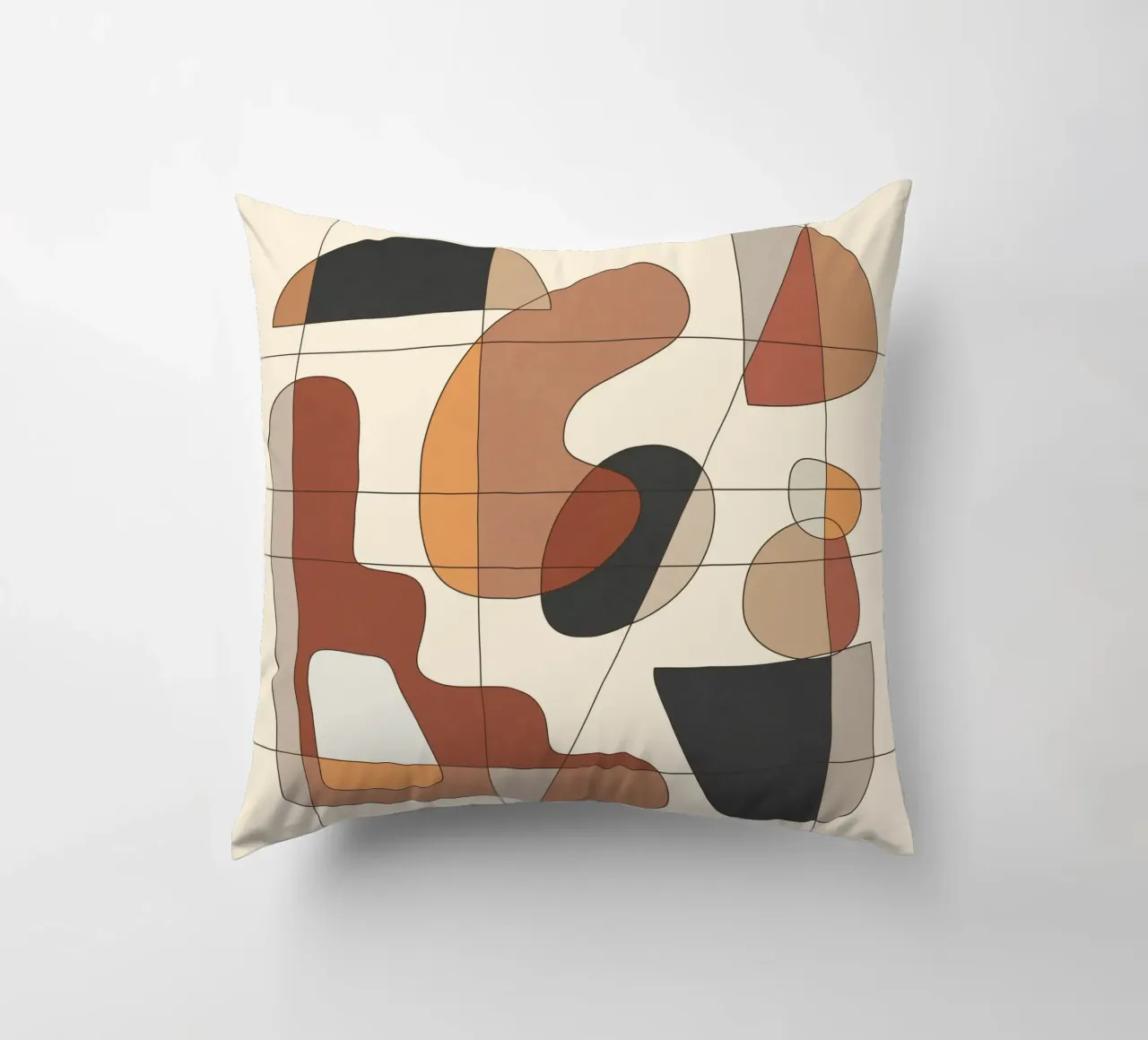Modern Abstract Art 5 cuscino da cityart