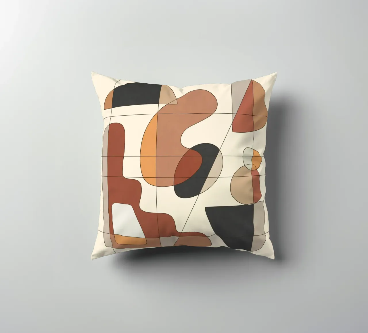 Modern Abstract Art 5 cuscino da cityart