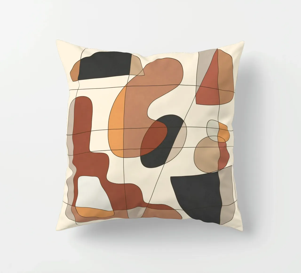 Modern Abstract Art 5 cuscino da cityart