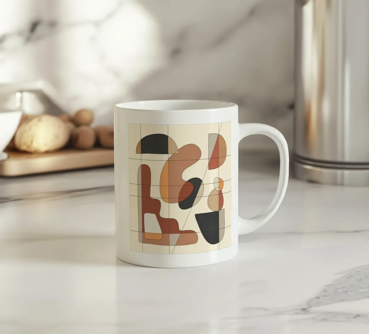 Modern Abstract Art 5 tazza in ceramica da cityart