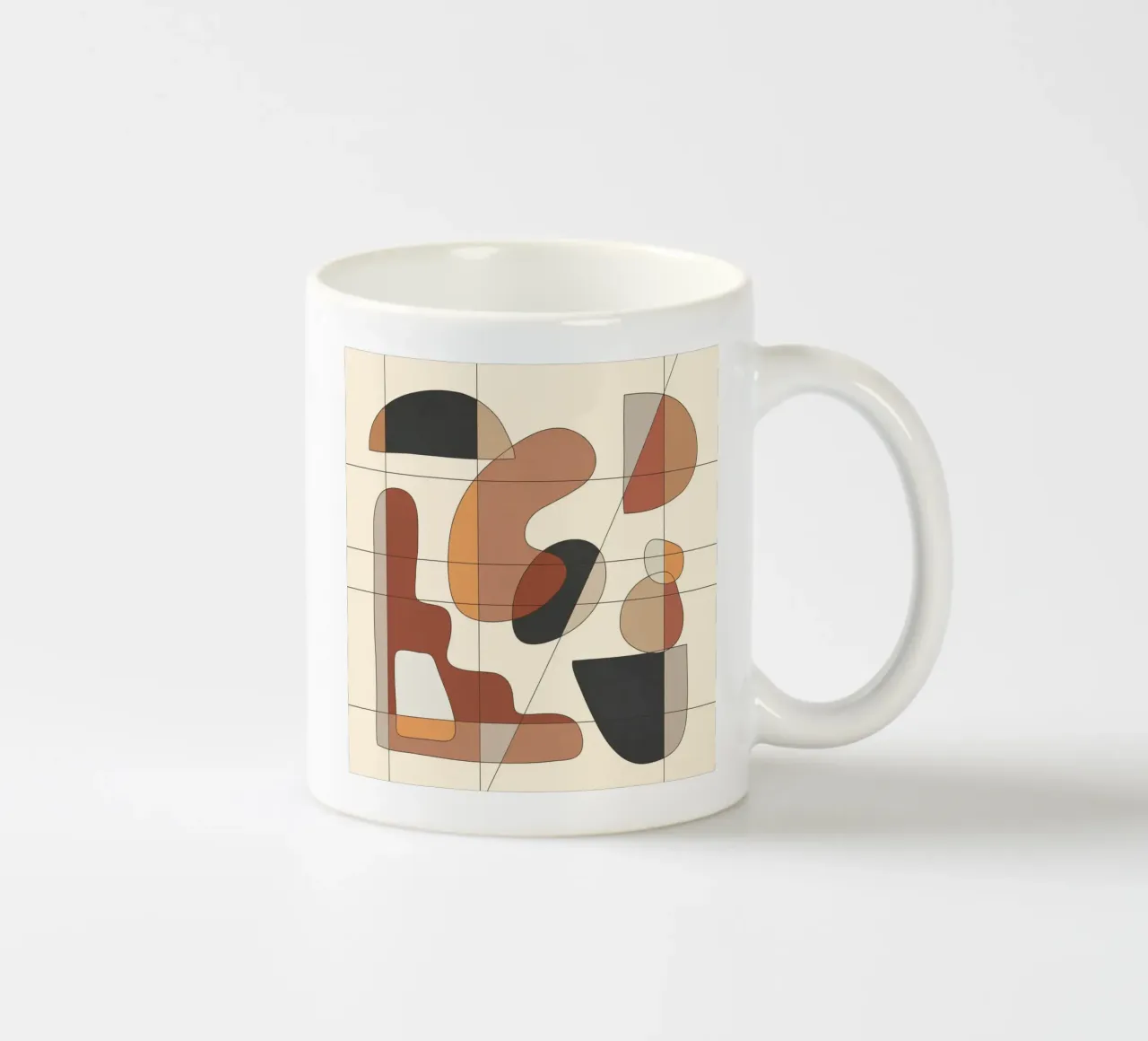 Modern Abstract Art 5 tazza in ceramica da cityart