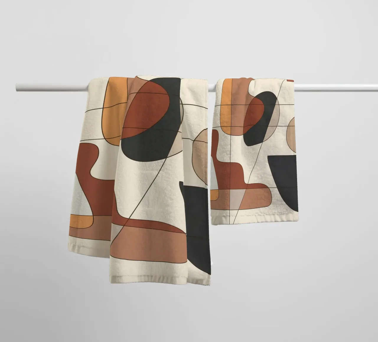 Modern Abstract Art 5 asciugamano da bagno da cityart