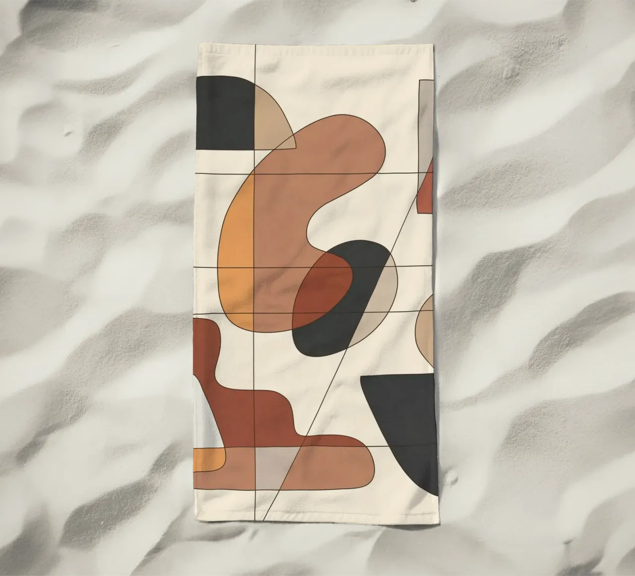 Modern Abstract Art 5 telo mare da cityart