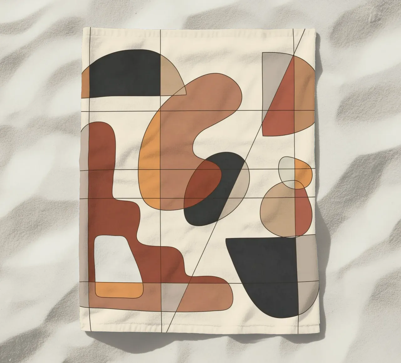 Modern Abstract Art 5 telo mare da cityart