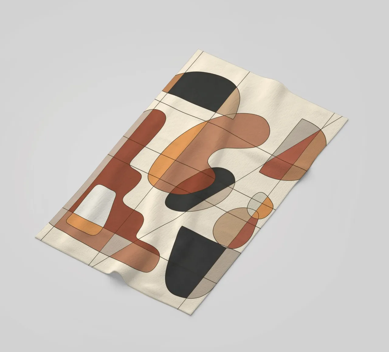 Modern Abstract Art 5 telo mare da cityart