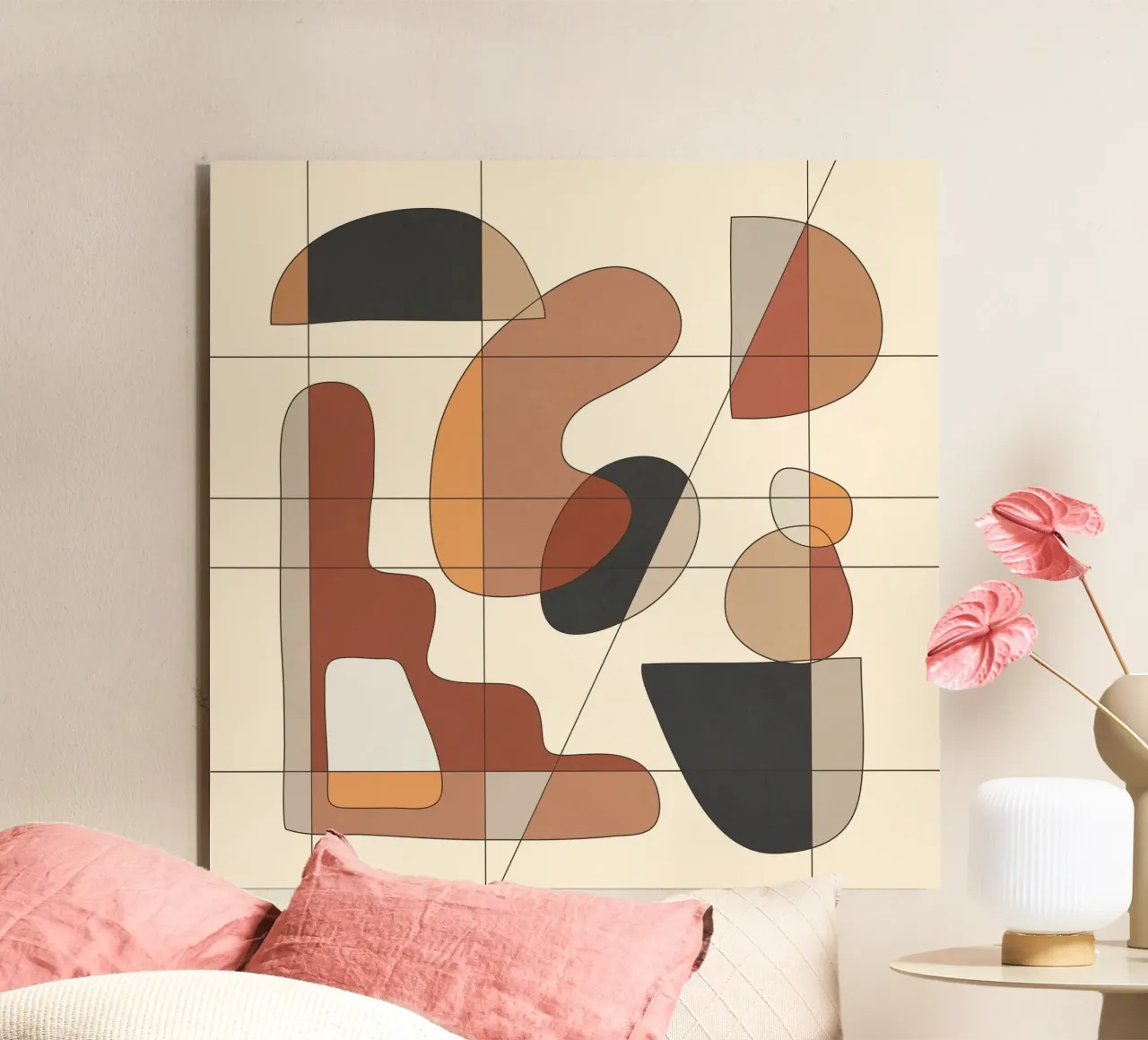 Modern Abstract Art 5 alluminio dibond da cityart