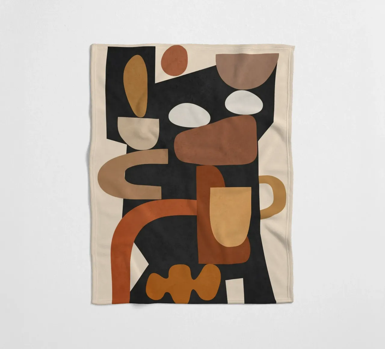 Modern Abstract Art 43 coperta in pile da cityart