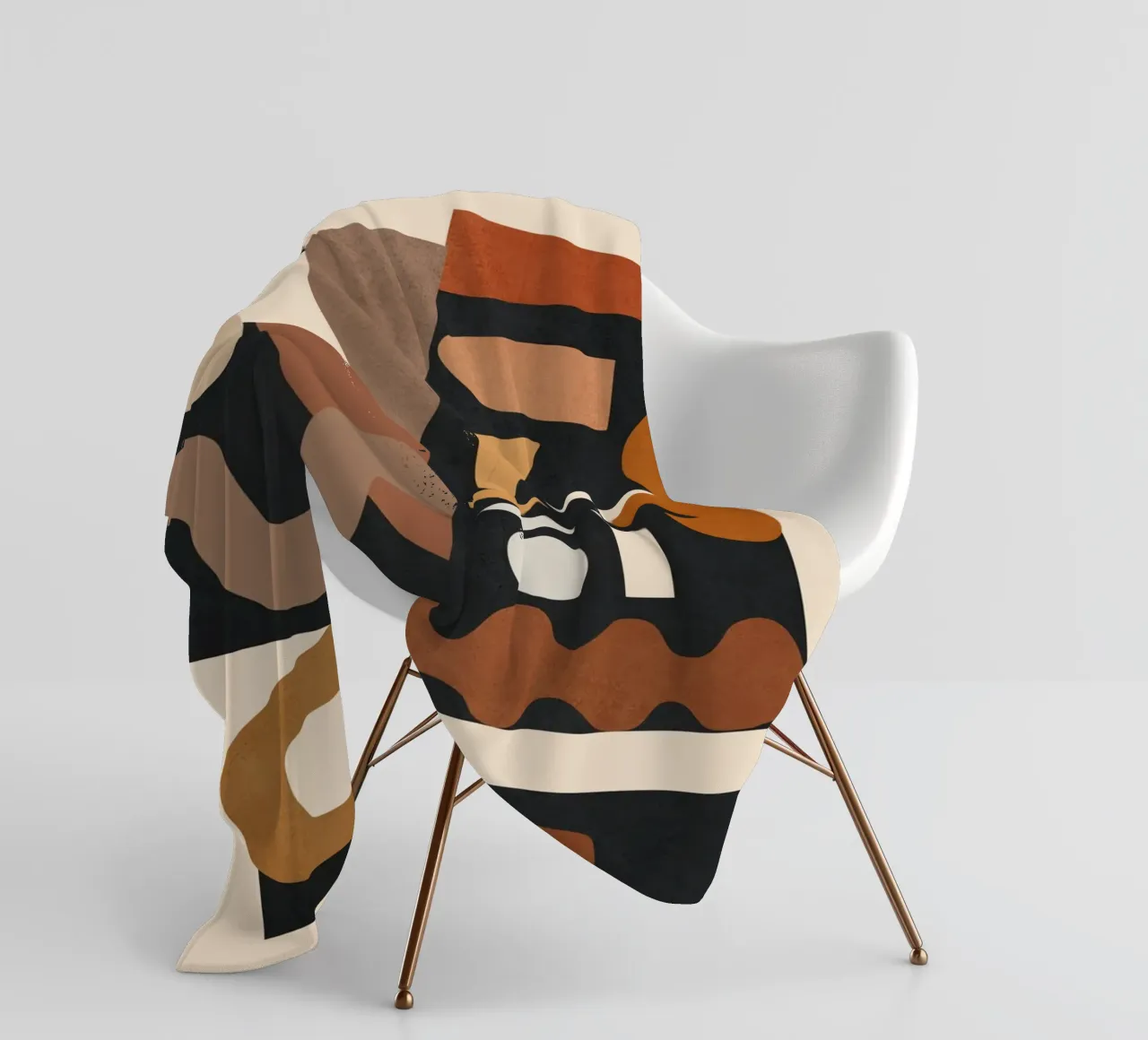 Modern Abstract Art 44 coperta in pile da cityart