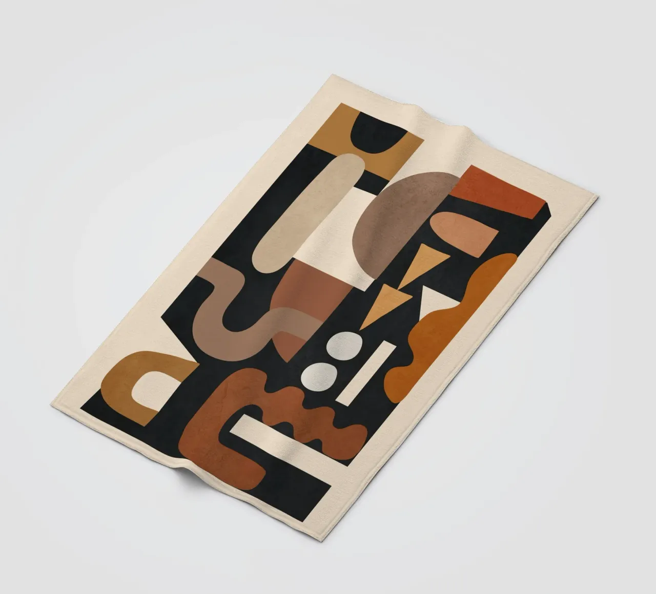 Modern Abstract Art 44 coperta in pile da cityart