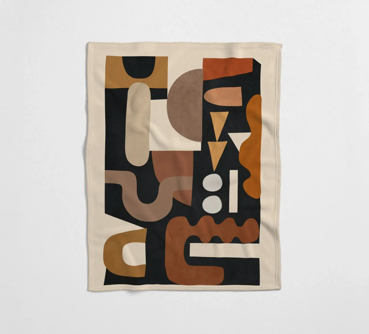 Modern Abstract Art 44 coperta in pile da cityart