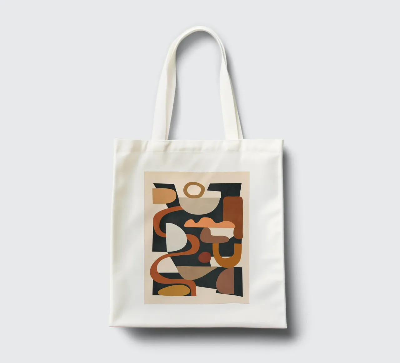 Modern Abstract Art 45 borsa in juta da cityart