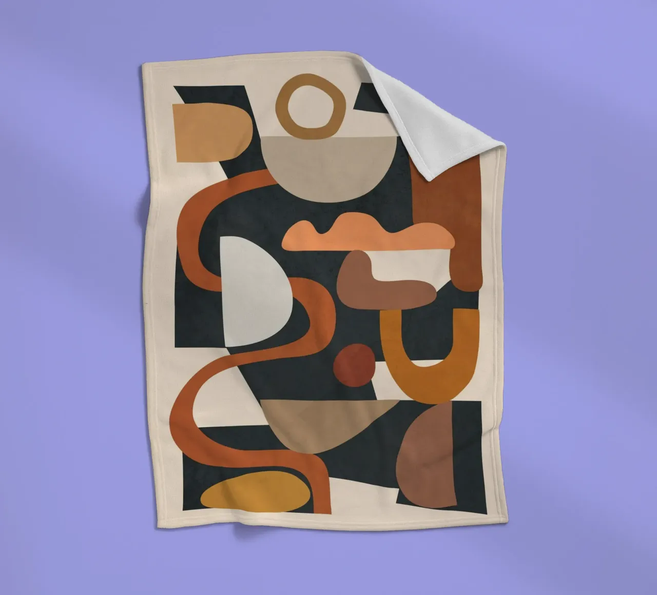 Modern Abstract Art 45 coperta in pile da cityart