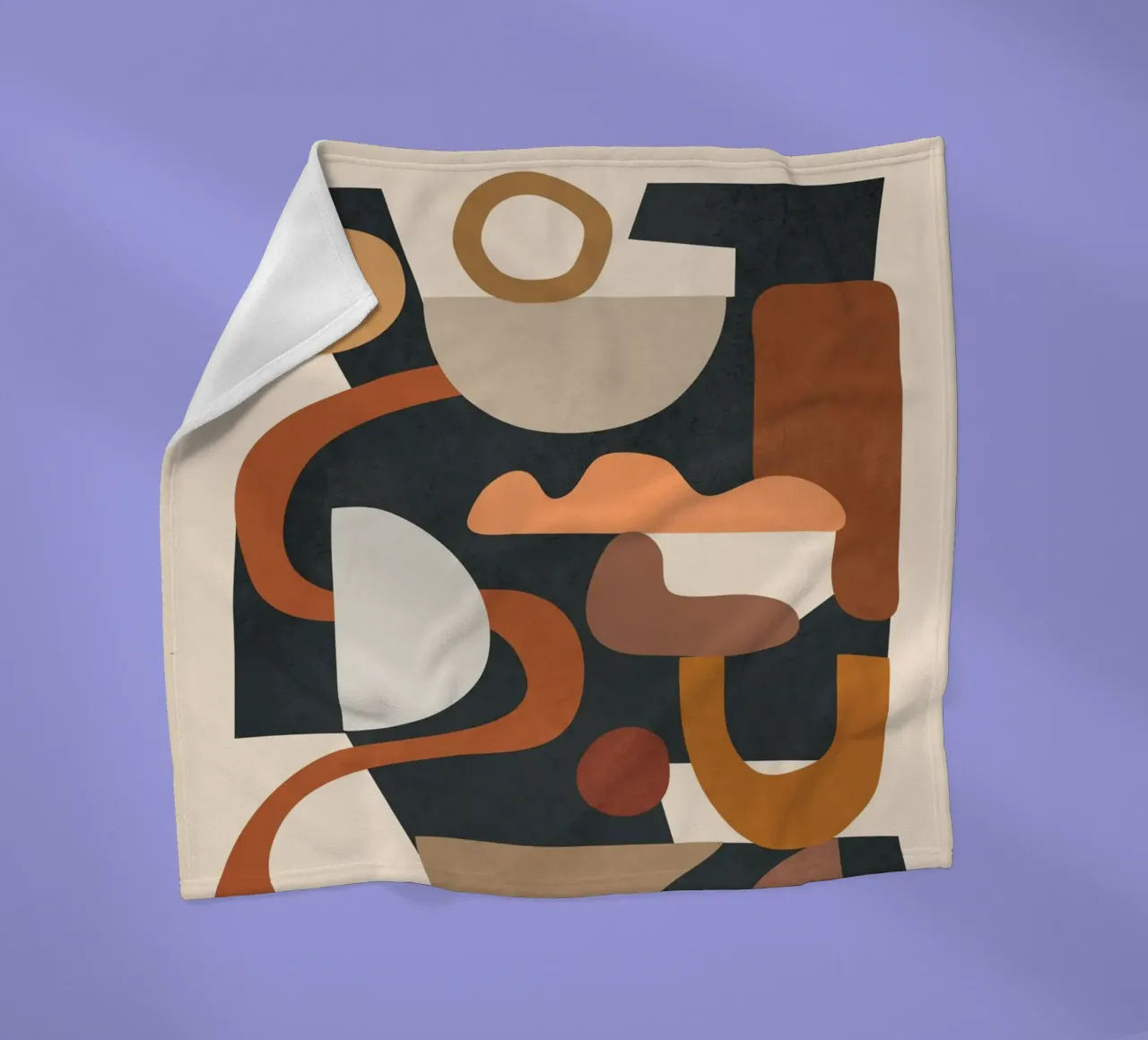 Modern Abstract Art 45 coperta in pile da cityart